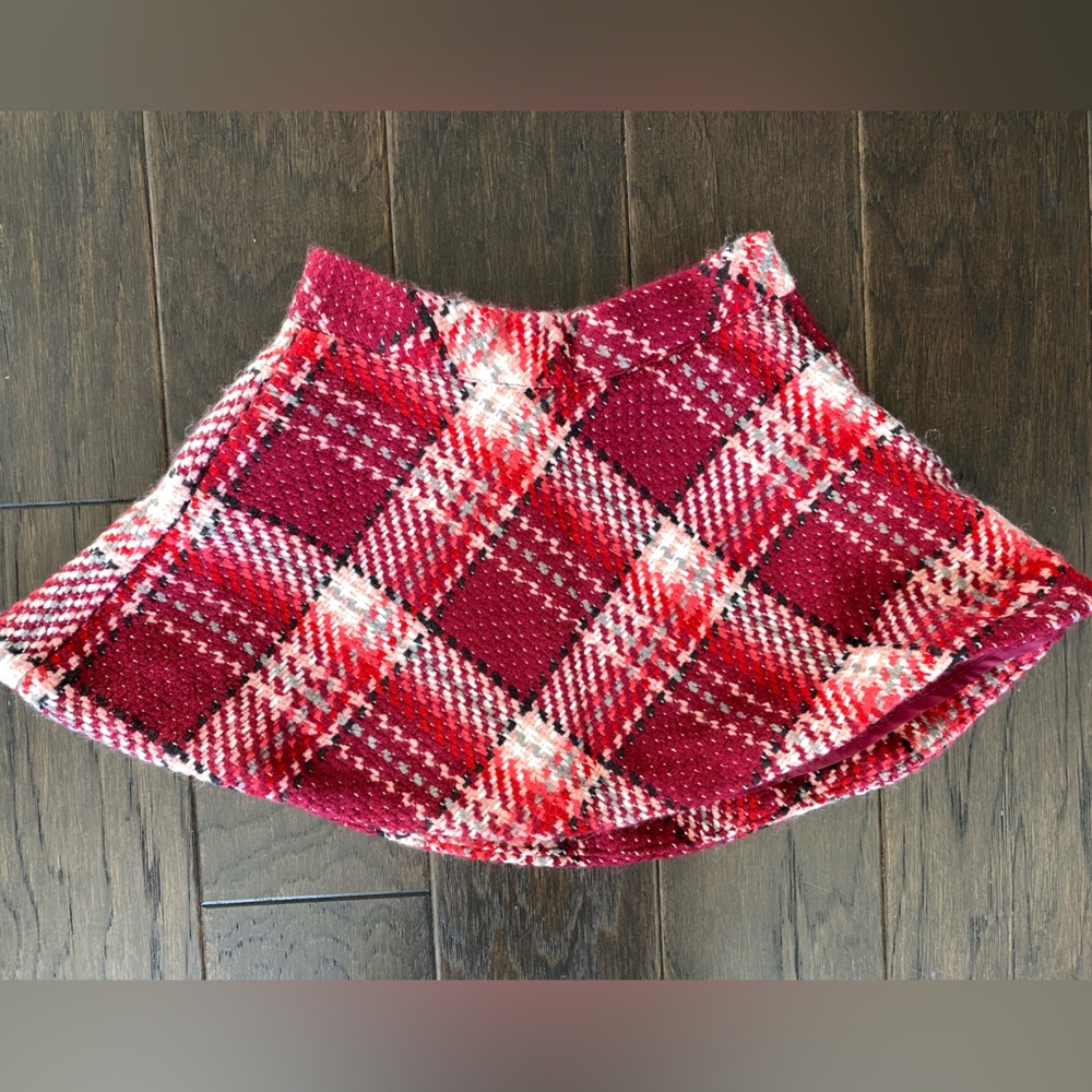 Girl’s Janie & Jack Skirt | 3T | Red & Pink